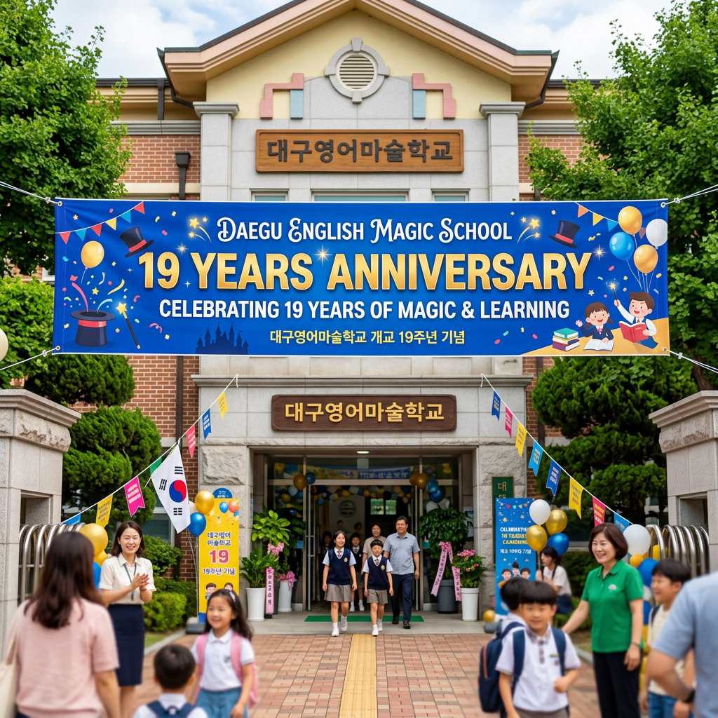 대구 영어마술교실, 영어마술공연 19년 연혁｜퍼스트매직 신진욱마술사 English Magic School