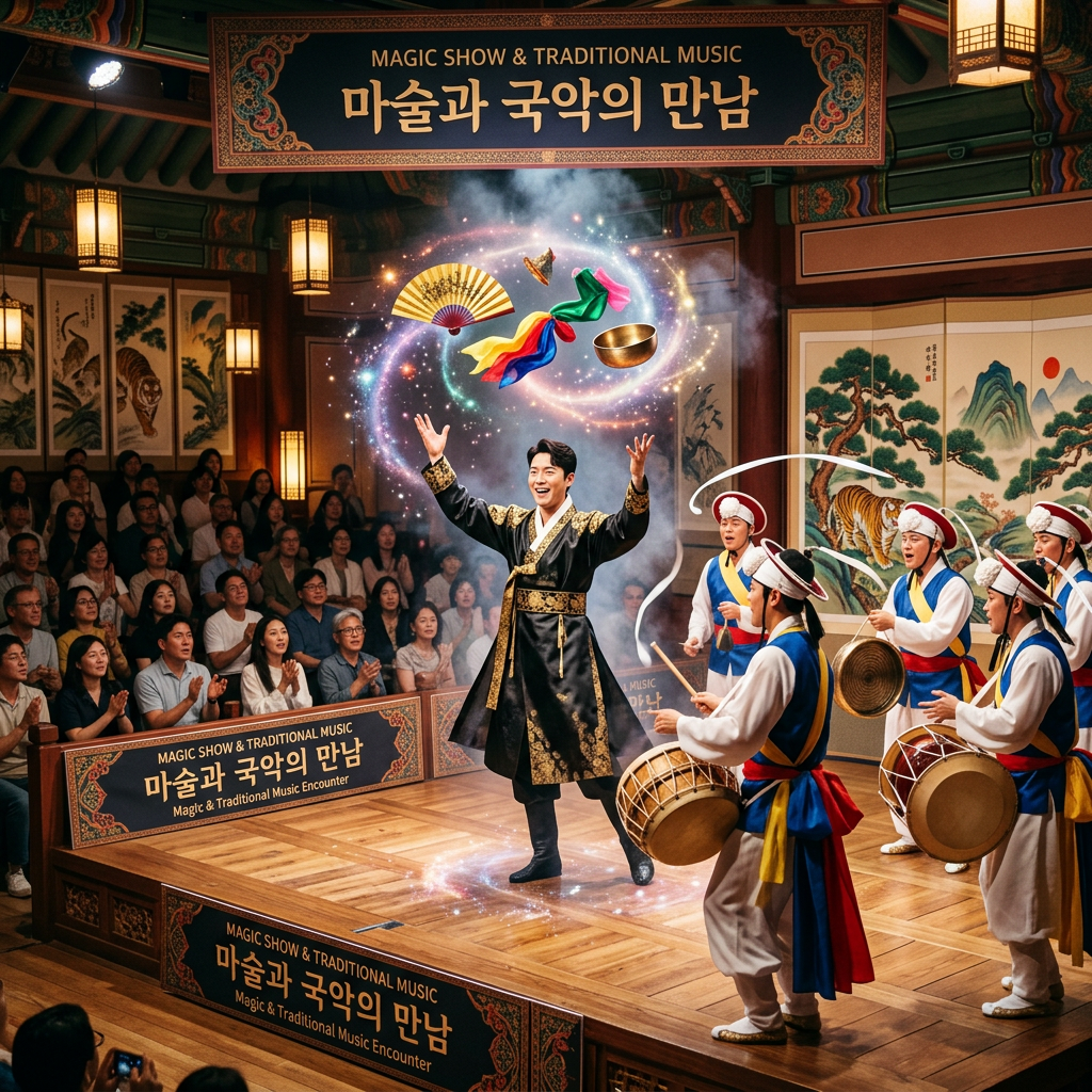 대구 마술공연 · 국악과 함께하는 매직쇼 | 퍼스트매직 신진욱 마술사